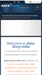Mobile Screenshot of data-entry-india.com